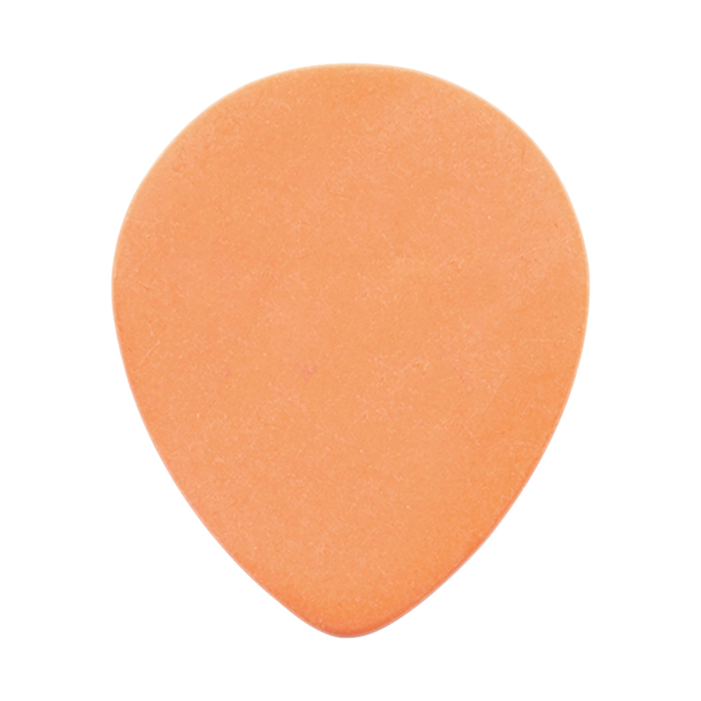 Delrin Orange Guitar Or Bass Pick - 0.60 mm Medium Light Gauge - Premium Made In USA - 347 Large Teardrop Shape