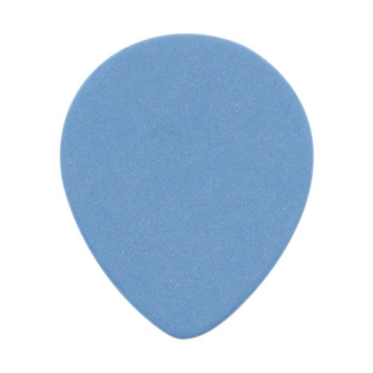 Delrin Blue Guitar Or Bass Pick - 1.0 mm Heavy Gauge - Premium Made In USA - 347 Large Teardrop Shape