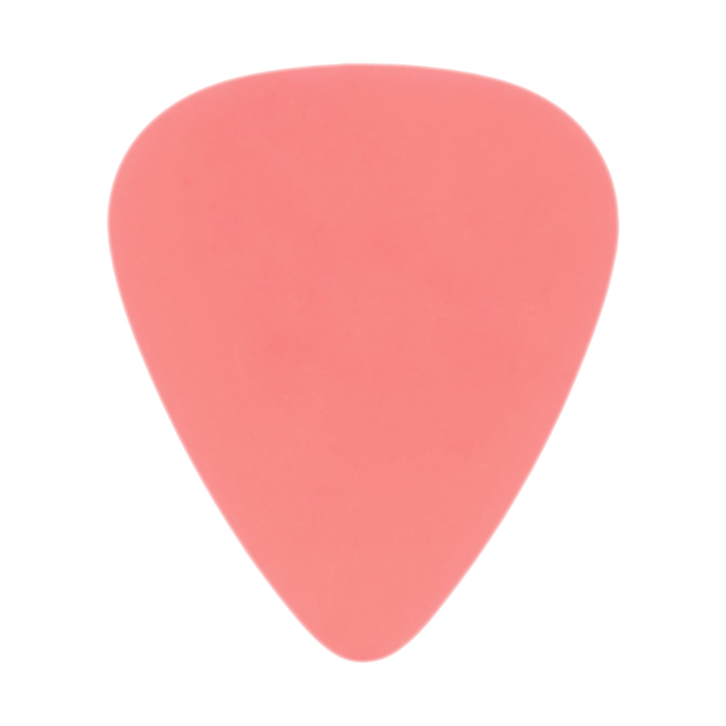 Delrin Bright Pink Guitar Or Bass Pick - 0.50 mm Light Gauge - Premium Made In USA - 351 Shape