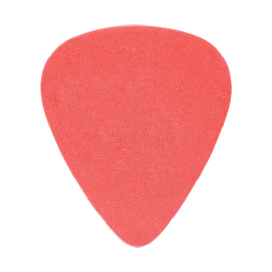 Delrin Red Guitar Or Bass Pick - 0.50 mm Light Gauge - Premium Made In USA - 351 Shape