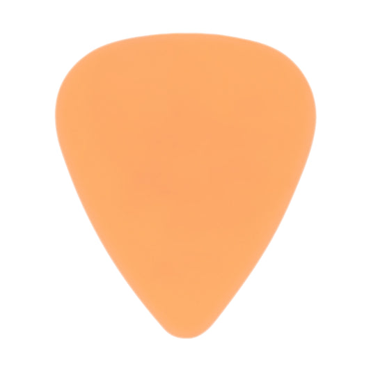 Delrin Bright Orange Guitar Or Bass Pick - 0.60 mm Medium Light Gauge - Premium Made In USA - 351 Shape