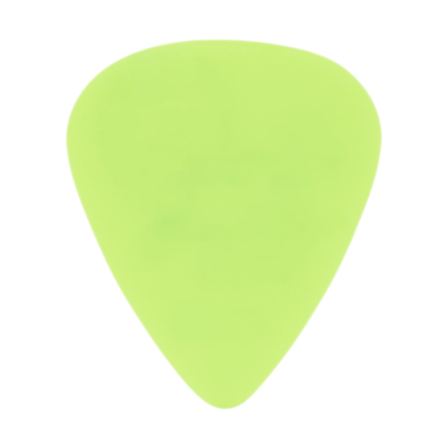 Delrin Bright Green Guitar Or Bass Pick - 0.88 mm Medium Heavy Gauge - Premium Made In USA - 351 Shape