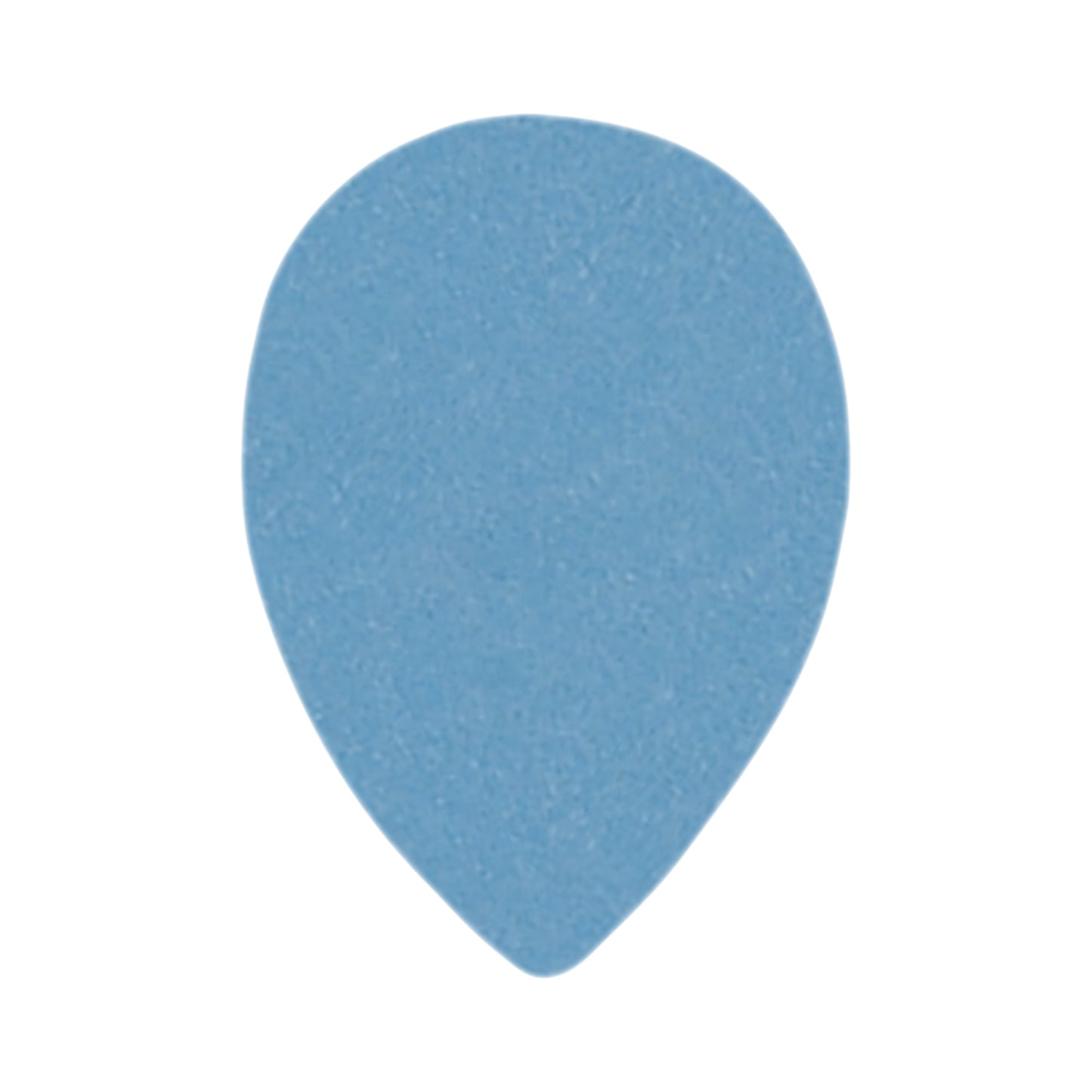 Delrin Blue Guitar Or Bass Pick - 1.0 mm Heavy Gauge - Premium Made In USA - 358 Small Teardrop Shape