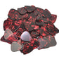Celluloid Red Pearl Guitar Or Bass Pick - 0.46 mm Light Gauge - 351 Shape