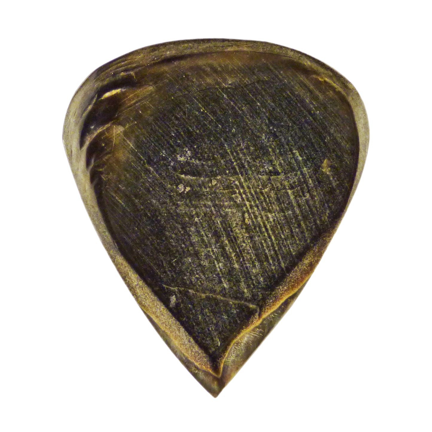 Black Abalone Shell Guitar Or Bass Pick - 2.0 mm - 351 Wedge Shape - Handmade Specialty Exotic Luxury Plectrum