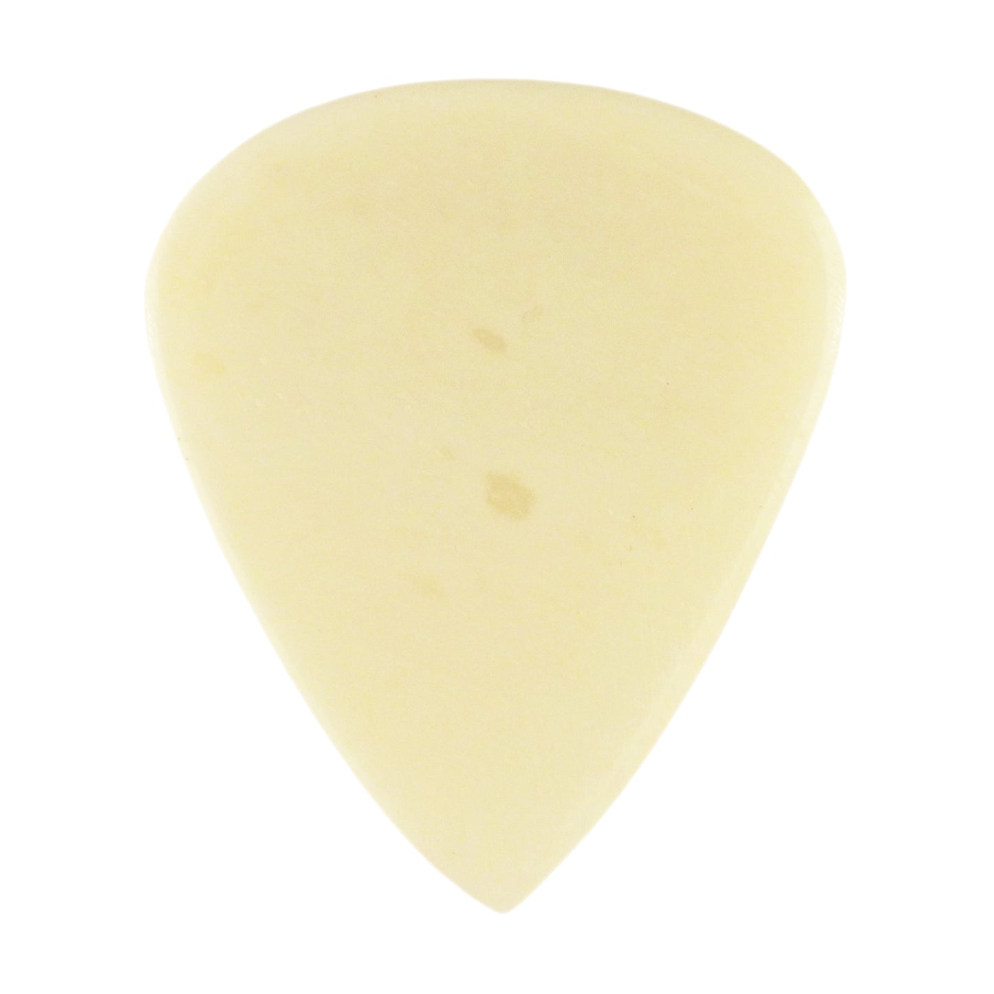 Camel Bone Guitar Or Bass Pick - 3.0 mm Ultra Heavy Gauge - 351 Groove Shape - Natural Finish Handmade Specialty Exotic Plectrum