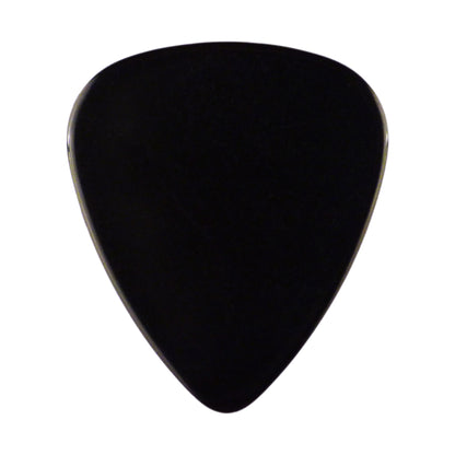 Celluloid Black Guitar Or Bass Pick - 0.71 mm Medium Gauge - 351 Shape