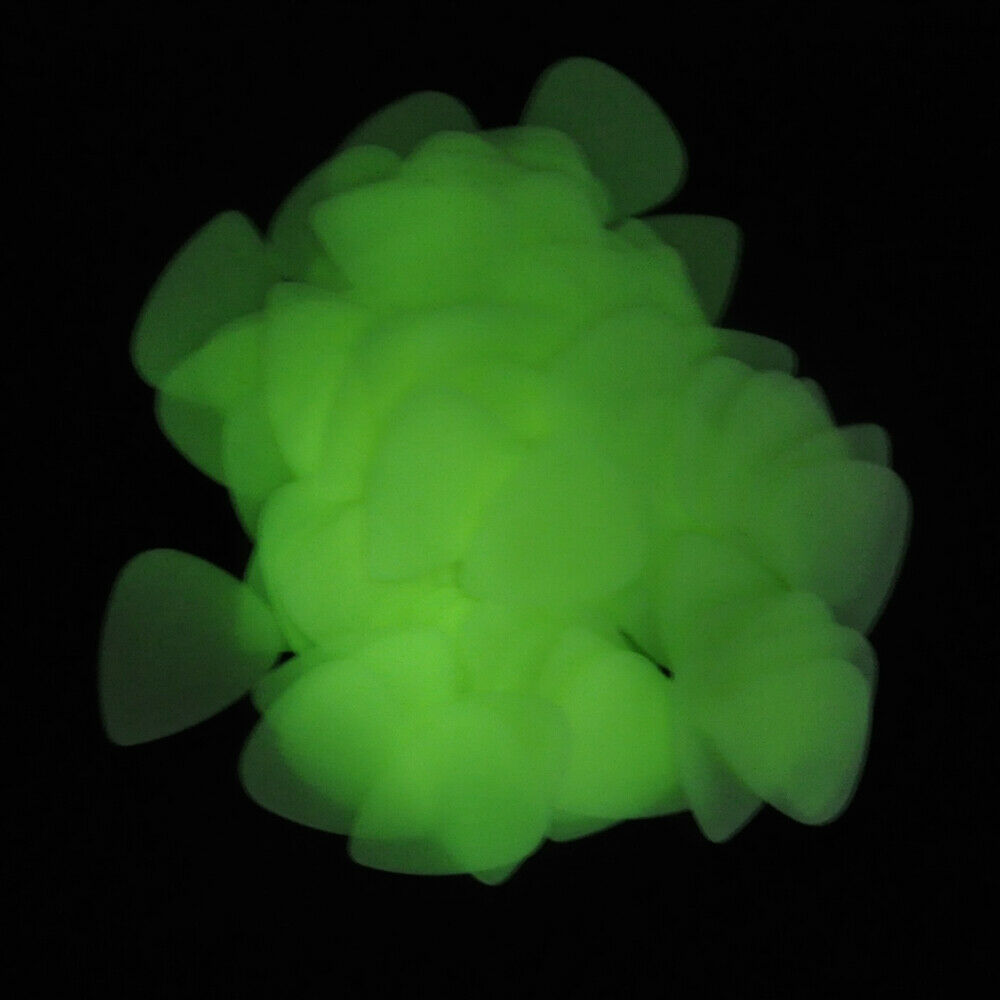 Celluloid Glow In The Dark Guitar Or Bass Pick - 0.71 mm Medium Gauge - 351 Shape