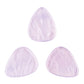 Light Amethyst Stone Guitar Or Bass Pick - 3.0 mm Ultra Heavy Gauge - 351 Shape - Specialty Handmade Gemstone Exotic Plectrum