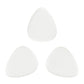 White Agate Stone Guitar Or Bass Pick - 3.0 mm Ultra Heavy Gauge - 351 Shape - Specialty Handmade Gemstone Exotic Plectrum