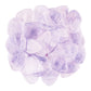 Light Amethyst Stone Guitar Or Bass Pick - 3.0 mm Ultra Heavy Gauge - 351 Shape - Specialty Handmade Gemstone Exotic Plectrum