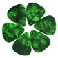 Celluloid Green Pearl Guitar Or Bass Pick - 0.96 mm Heavy Gauge - 351 Shape