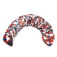 Celluloid Red, White, & Blue Mosaic Guitar Or Bass Pick - 0.96 mm Heavy Gauge - 351 Shape