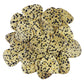 Dalmatian Jasper Stone Guitar Or Bass Pick - 3.0 mm Ultra Heavy Gauge - 351 Shape - Specialty Handmade Exotic Plectrum