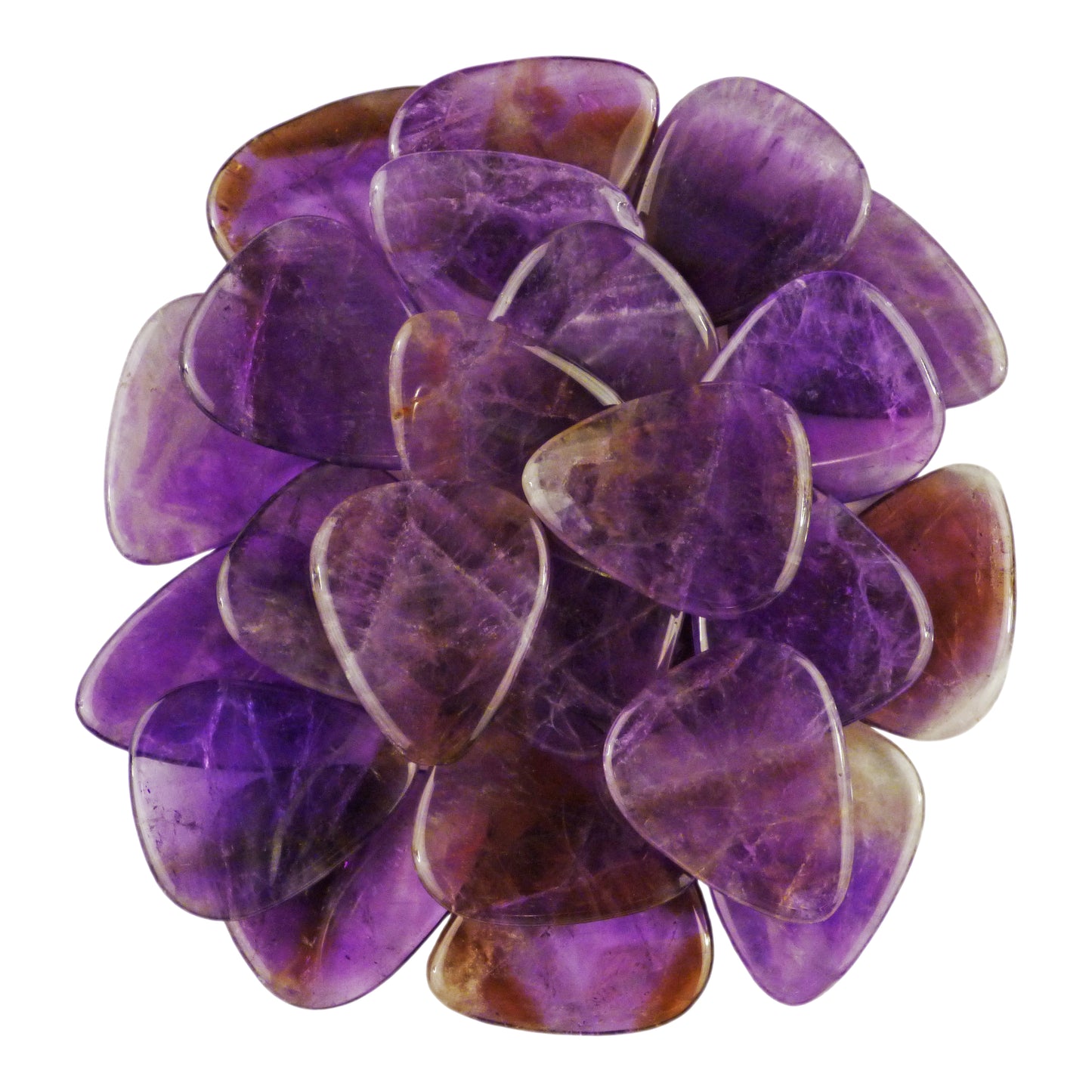 Amethyst Stone Guitar Or Bass Pick - Specialty Handmade Gemstone Exotic Plectrum