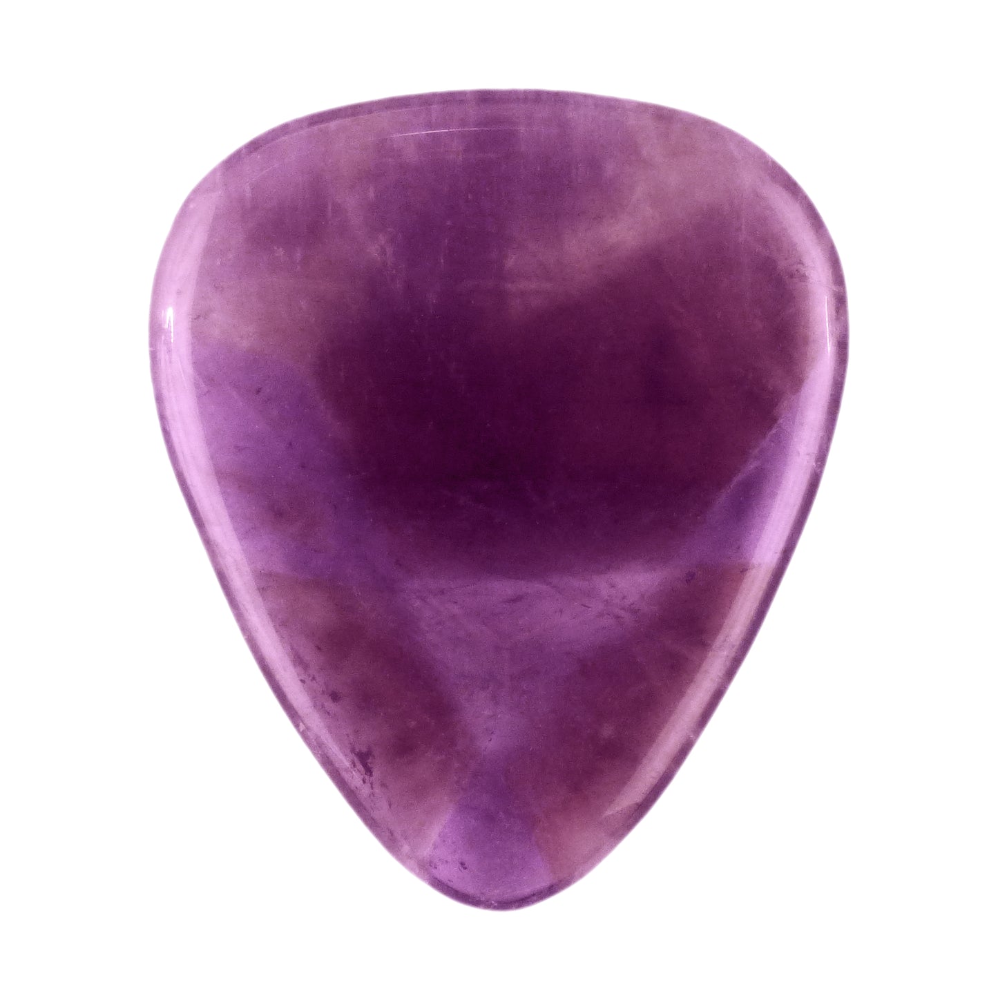 Amethyst Stone Guitar Or Bass Pick - Specialty Handmade Gemstone Exotic Plectrum